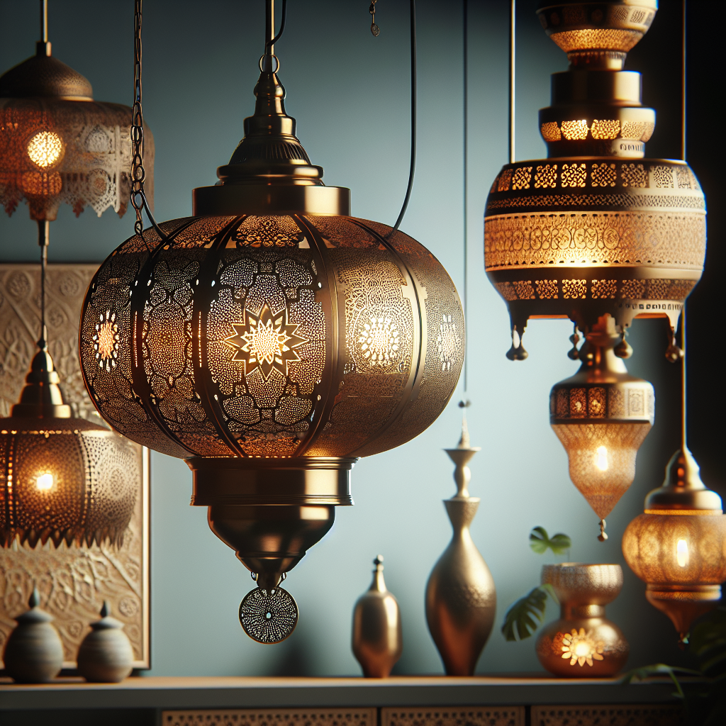 Nomadic Glow: Moroccan Hanging Lamps for Free-Spirited Spaces